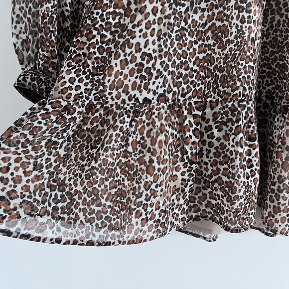 Animal Print Mini Dress - Picture 2 of 4